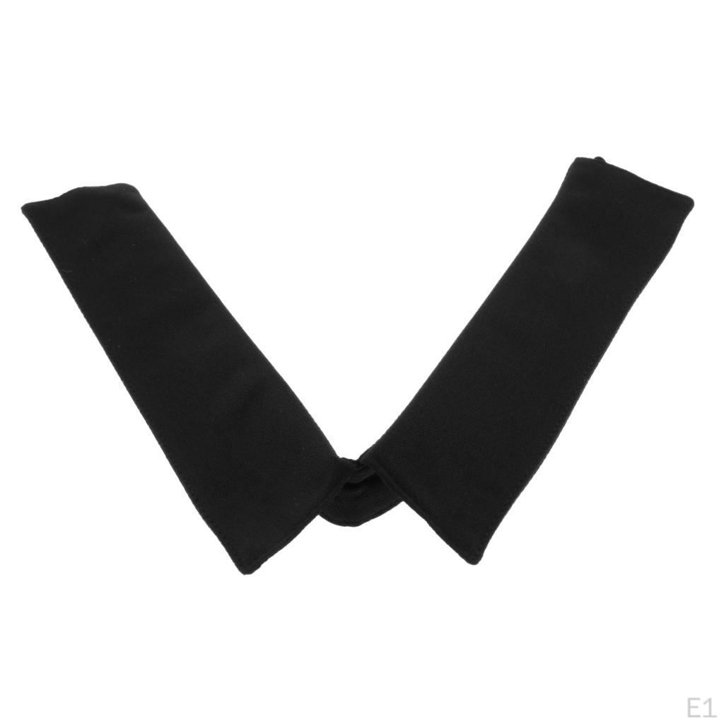 Detachable False Faux S Lapel Blouse Dickey