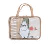 Travel Pouch Clear Travel Beige [Sifre] Set, Pouch, Pouch, Moomin, MC32.
