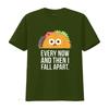 Taco Tuesday Every Now Then I Fall Apart Funny T Shirt Vintage Washed Fashion Slightly Designer Clothes Versatile Graphic Soft