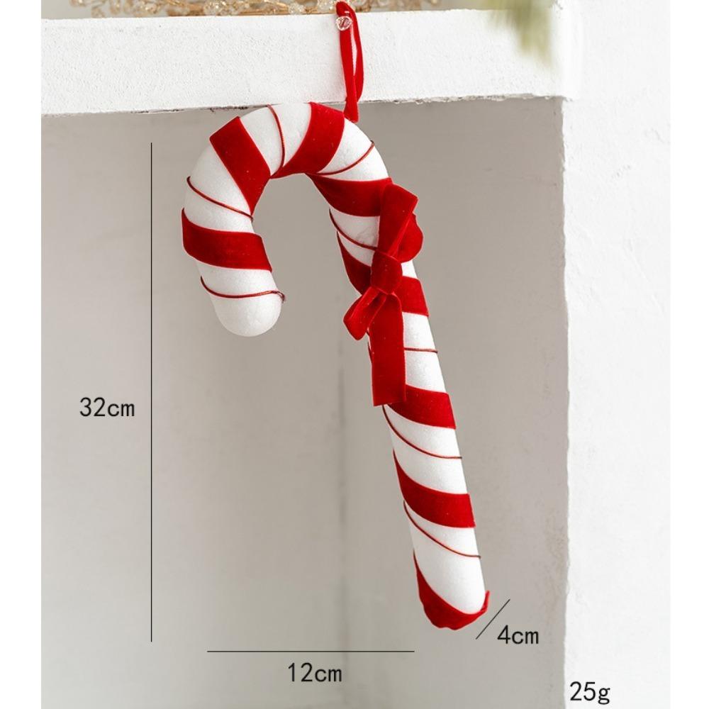 Multicolor Christmas Lollipop Decorations Foam Party Supplies Hanging Pendants Photo Props Cartoon Candy Cane