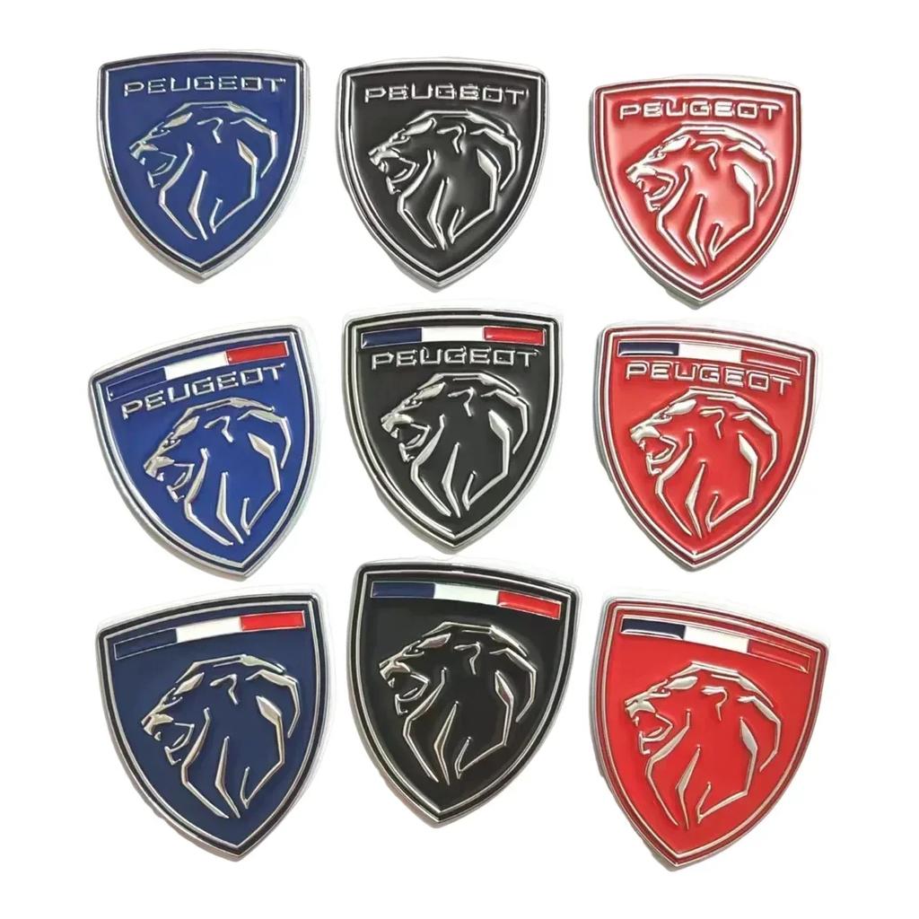 3D Alloy Car Body Stickers Decal for Peugeot 308 3008 307 207 208 508 2008 306 406 4008 5008 206 408 407 2008 Rear Trunk Badge