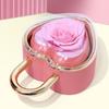 Luxury Heart-shaped Padlock Jewelry Box Rotation Valentine's Day Gift Box Finger Ring Box  Proposal