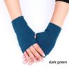 Women Girl Fingerless Winter Autumn Warm Wrist Gloves Knitted Wool Glove Half Mitten Exposed Finger