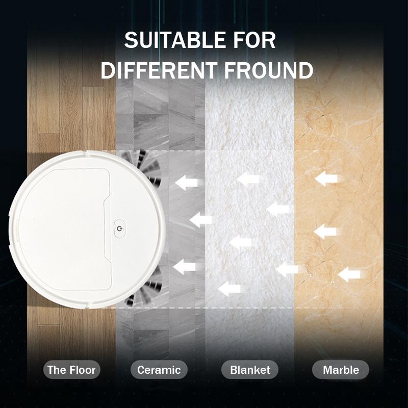 3-в-1 USB Зарядка Интеллектуальный Робот-Пылесос Подметание/Мытье/Удаление пыли Роботы-Пылесосы Бытовая Уборочная Машина