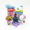 5Pcs Anime Figure For Fans or Collectors My Melody With Swimming Pool Theme Doll Model Toys Gift