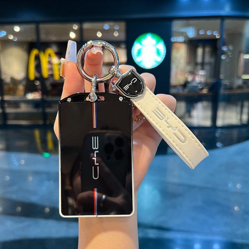 Для BYD Защитная крышка для карты-ключа Han EV Tang DMI Song Pro Qin Plus Dolphin Yuan Seal NFC Карта Чехол-пряжка