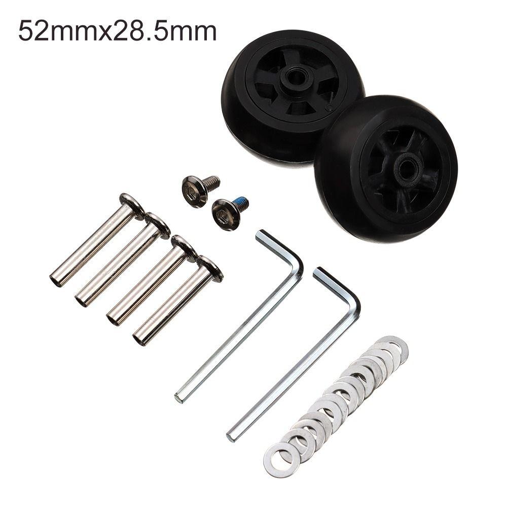 DIY с винтом, дорожные колеса для багажа, замена колес, комплект для ремонта колес, детали чемодана, оси