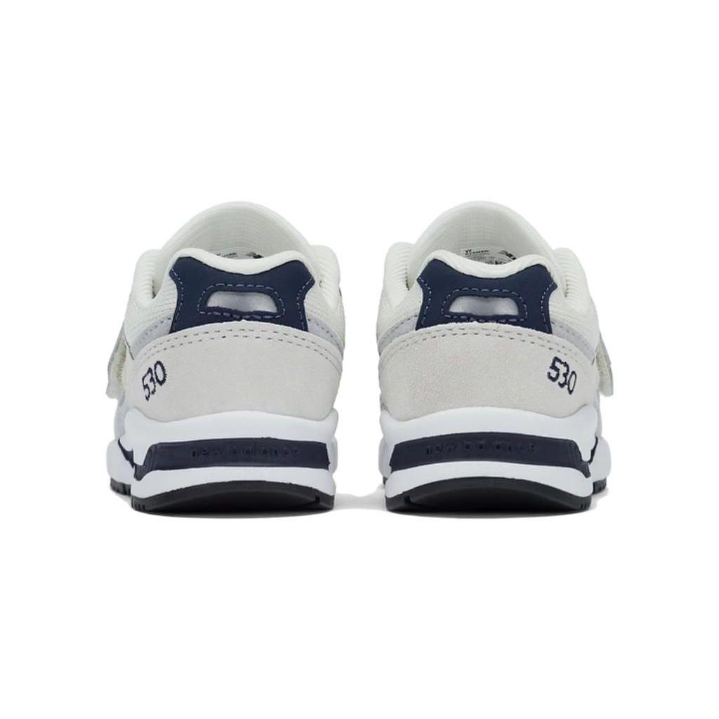 New Balance Nb 530 Удобные прочные низкие прогулочные туфли Детские туфли Белые Серые KV530SRI