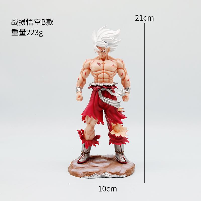 28 см Фигурка Dragon Ball Z Гоку Аниме Фигурки Супер Сайян Гоку Gk Статуэтка Гоку ПВХ Модель Игрушки Кукла Коллекционные Подарки