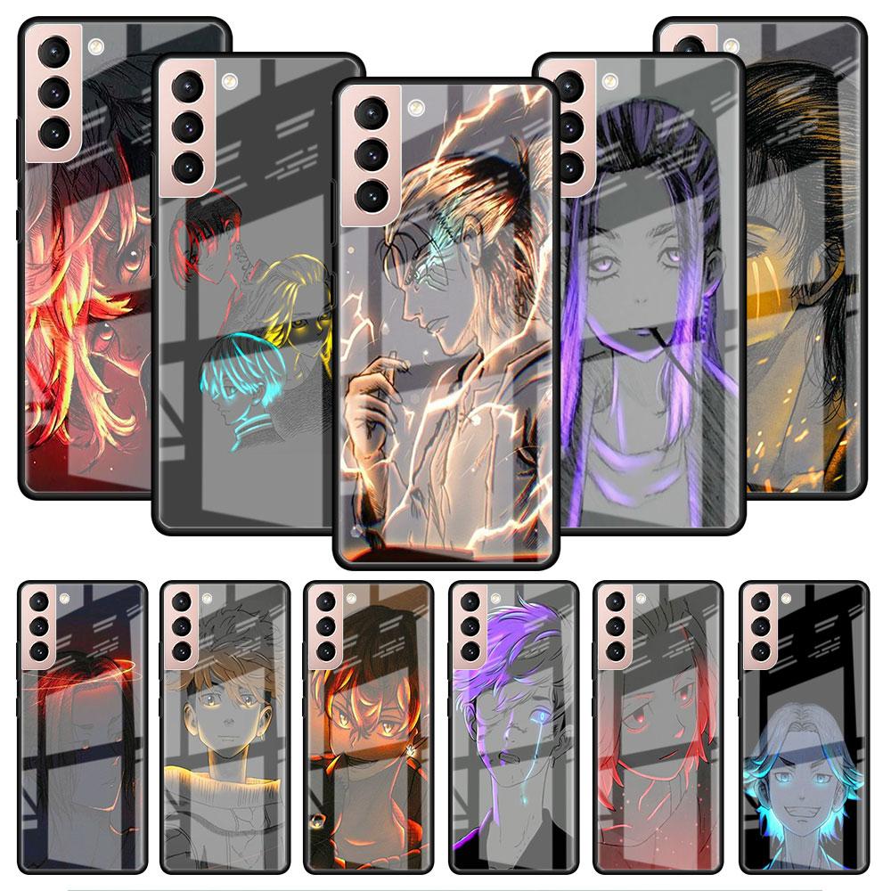 Tokyo Revengers стеклянный чехол для Samsung Galaxy S22 S20 FE S21 Plus чехол для телефона S10 5G S9 Note 20 Ultra 10 Lite Shell