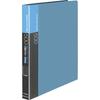 KOKUYO Файл Визитница 30 Вмещает 500 Держатель, Пополняемый, A4, Отверстия, Люди, Синий, MEI-F355NB