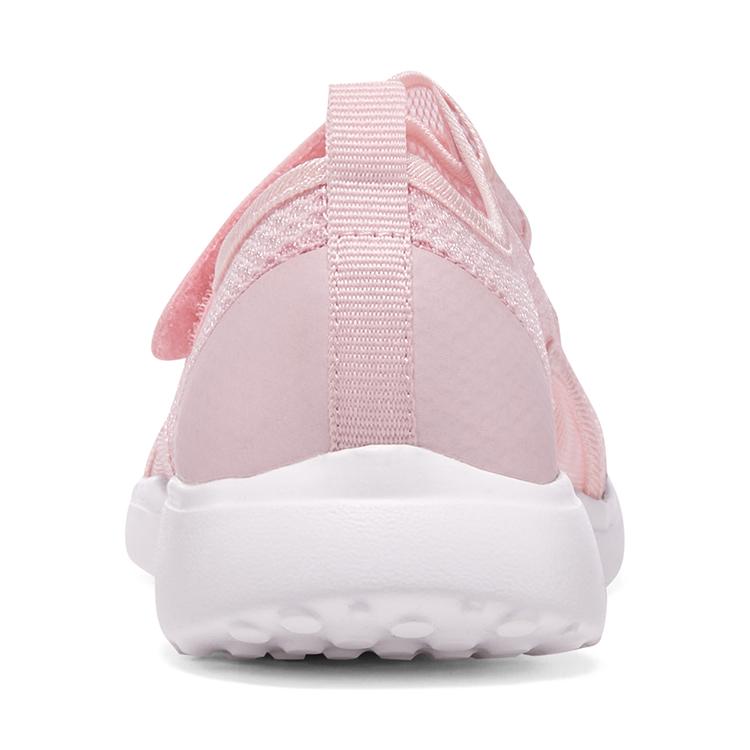 Skechers Сандалии Microstrides Сетчатые На липучке С закрытым носком Удобные Универсальные Милые Детские сандалии Розовый Белый 319017L-LTPK