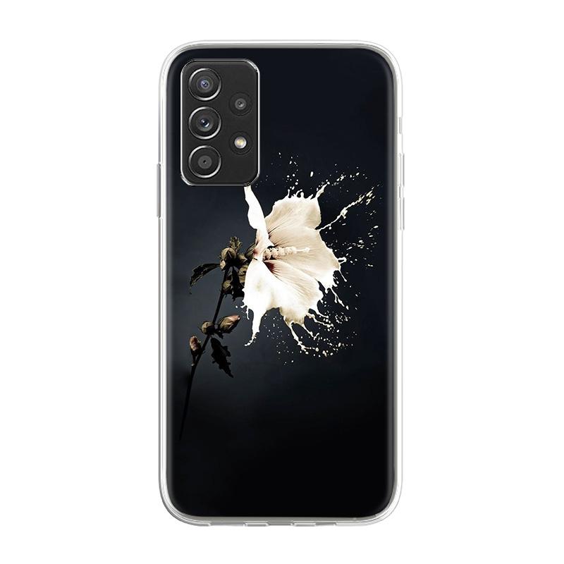 Чехол для samsung a52 Galaxy A32 A51 5G 4G чехол с милым мультяшным рисунком Samsung A33 A53 A03S A 32 52 A52S 5G роскошный телефон Funda Capa