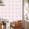 Wallpaper Style coquette white, coral and powder pink 50x1000