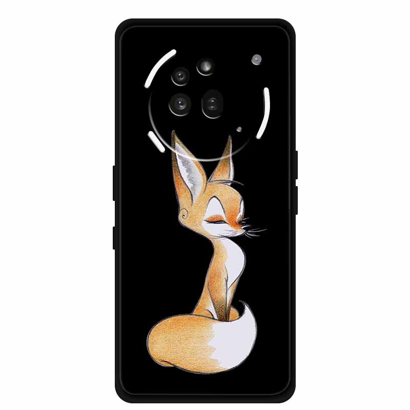 Чехол из ТПУ для Nothing Phone 3A Pro Чехол 3 A Pro Funda Мягкая Черная Силиконовая Задняя Крышка Для Nothing Phone3A Pro Чехлы Coque Мультяшный