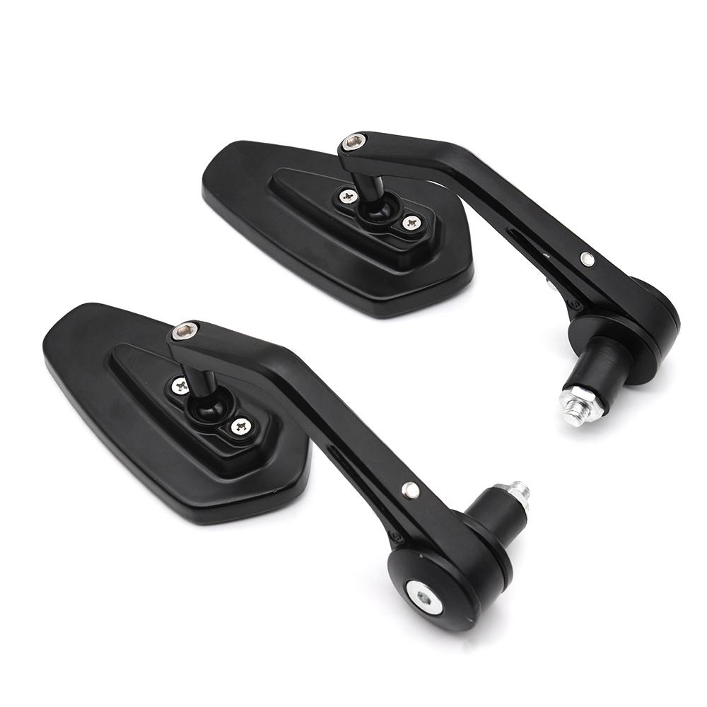 Зеркало на руль мотоцикла 7/8'' 22 мм, зеркало заднего вида для Honda CB1000R CB650 CB500F Moto Ducati Aprilia Victor