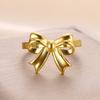 Elegant Women's Open Bow Ring: Niche Design, Versatile & Stylish