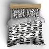 Stacked black-and-white soccer balls. Bedding sets Duvet cover sets Duvet covers Pillowcases(1 * Duvet Cover 2 * Pillowcases without duvet insert)