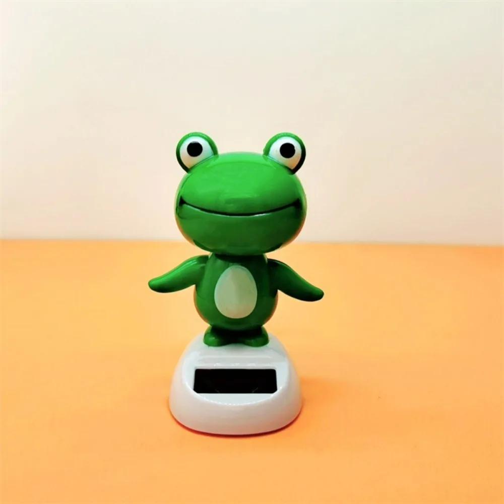 Горячая Солнечная Энергия Автомобильные Украшения Интерьера Кукла Животное Фигурка Качающаяся Модель Автомобильная Панель Приборов Украсить Детские Подарки Игрушка Новинка