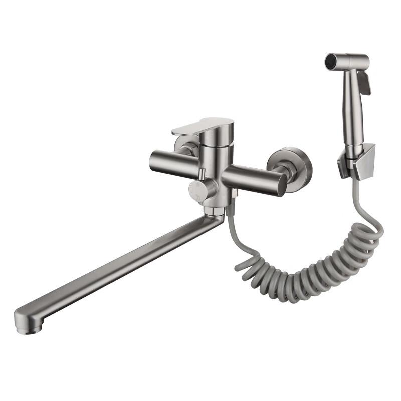 TLXT304 Stainless Steel Wall-Mounted Faucet Set