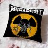 Наволочка для подушки с изображением группы Megadeth, Премиум-комфорт, Двусторонняя наволочка - Дизайн «Два в одном» для любой комнаты и салона автомобиля
