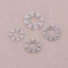 10Pcs Mini Bearing Steel Ball Thrust Plastic Rubber Support Bearing For Folding Knife Tool Accessories