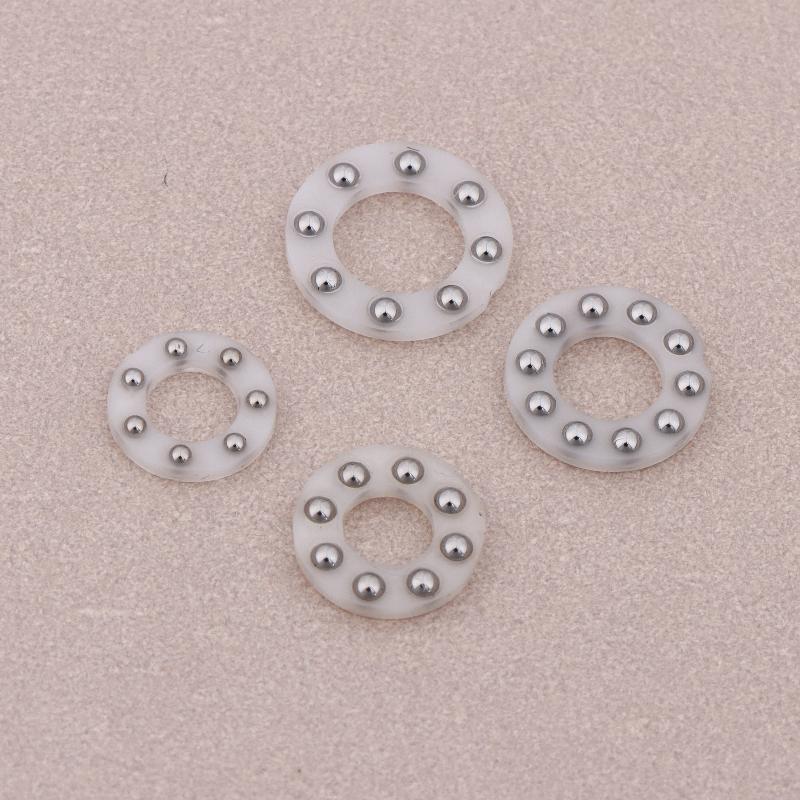 10Pcs Mini Bearing Steel Ball Thrust Plastic Rubber Support Bearing For Folding Knife Tool Accessories