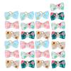 25pcs Pet Hair Bows Mixed Styles Pet Cat Puppy Small Dog Grooming Accessories
