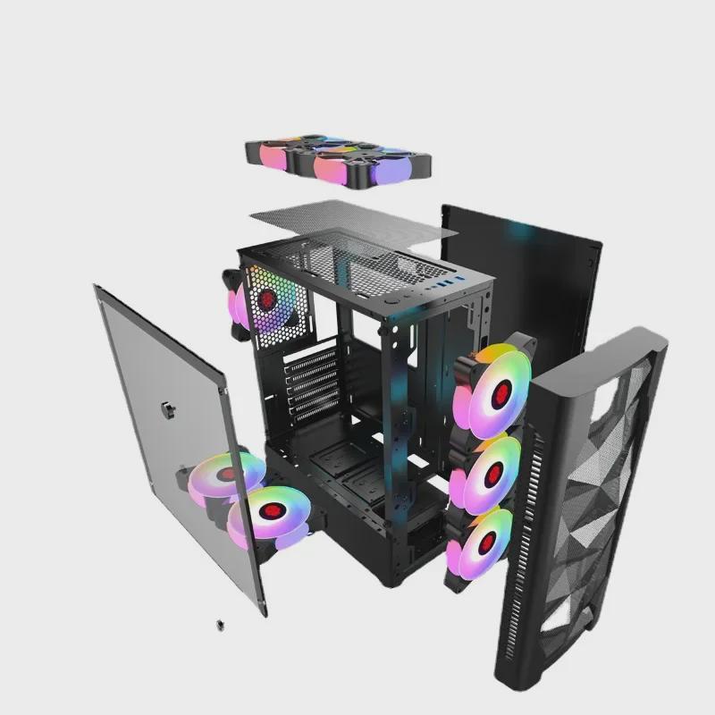 Корпус Ice Diamond I Gaming ATX: Полностью прозрачный, с водяным охлаждением, поддерживает большие материнские платы
