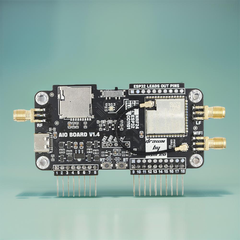 Для Flipper Zero Плата расширения Multiboard 3 в 1 Расширение модуля 2.4G Модуль CC1101 с высоким коэффициентом усиления NRF Sniffer Mousejacker
