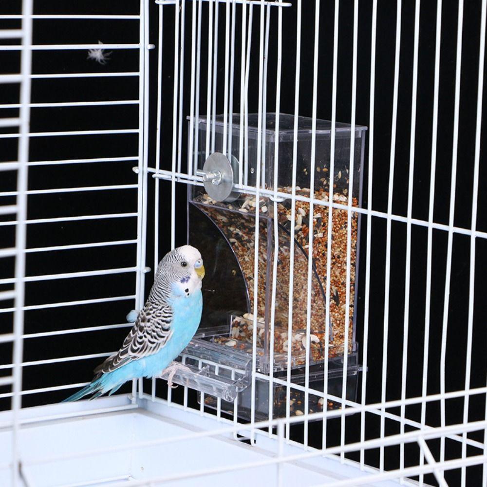 Попугаи Анти-брызг, герметичные, птичьи клетки, аксессуары, кормушки, кормушки для птиц, контейнеры для еды