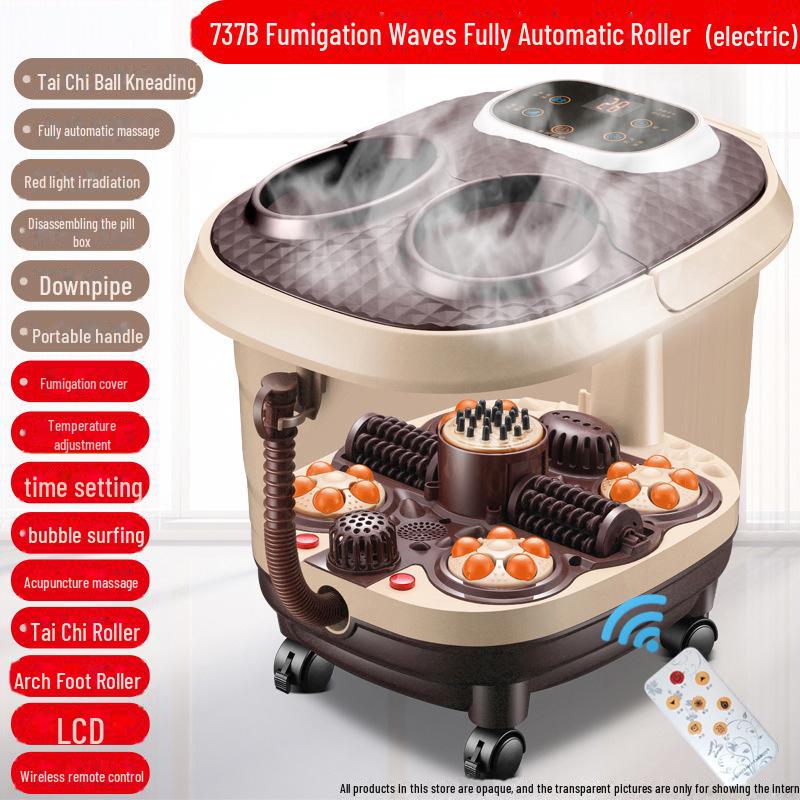 Автоматическая электрическая ванна-массажер для ног с подогревом и постоянным контролем температуры