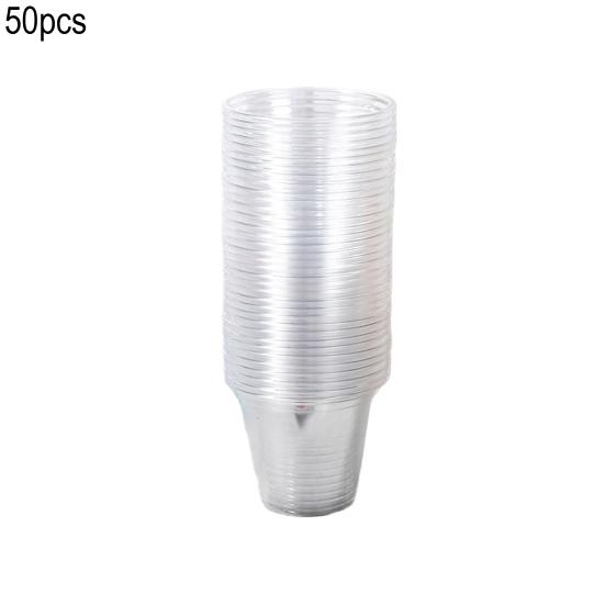 Clear Plastic Cups Thickened Drinking Cups for Parties Weddings Bars 9 Oz