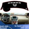 Для Buick Allure Buick LaCrosse Alpheon 2010-2016 Накладка на панель приборов Коврик в салон Автомобильный коврик Защита от УФ-излучения Козырек на панель Ковер на панель 2013