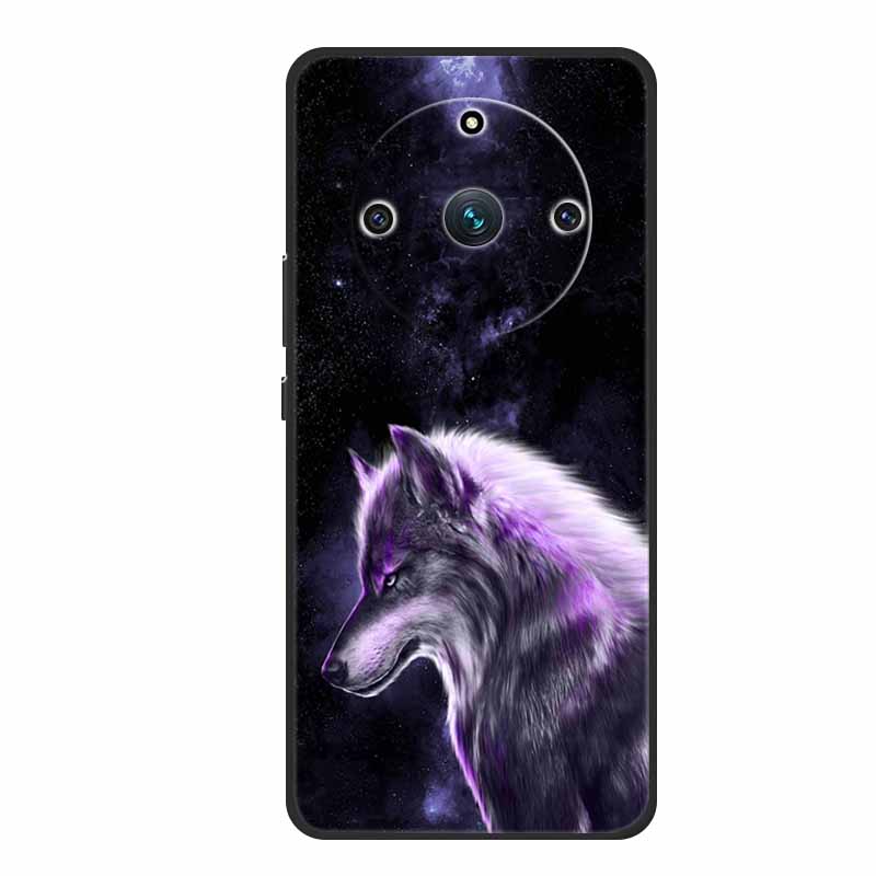 Чехол для Realme 12 Pro 12+ Мягкая задняя крышка из ТПУ-силикона для OPPO Realme 12 Pro+ Realme12Pro 12 + Модный крутой чехол с животными 5G