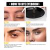 Brow Lash Tint Set, Sweat-Proof Color-Fast Non-Smudge 2-in-1 Eyebrow Eyelash Tinting Set