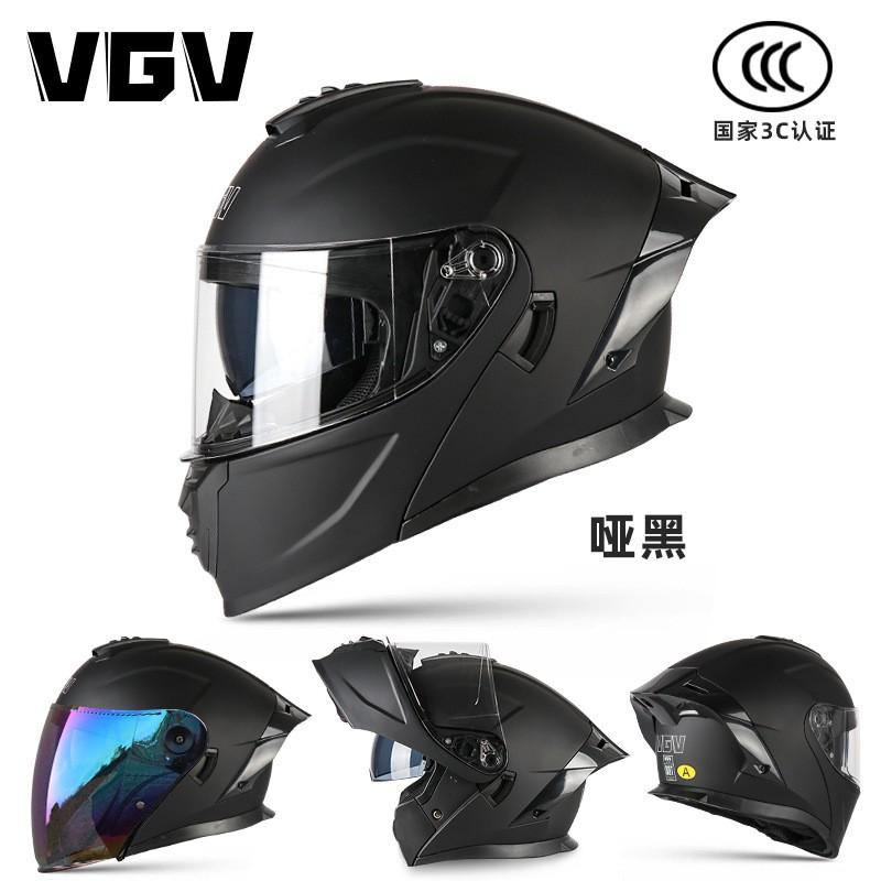 Full Face Motorcycle Helmet With Flip-Up Visor DOT CCC Certified Adult Men Breathable ABS Street Riding