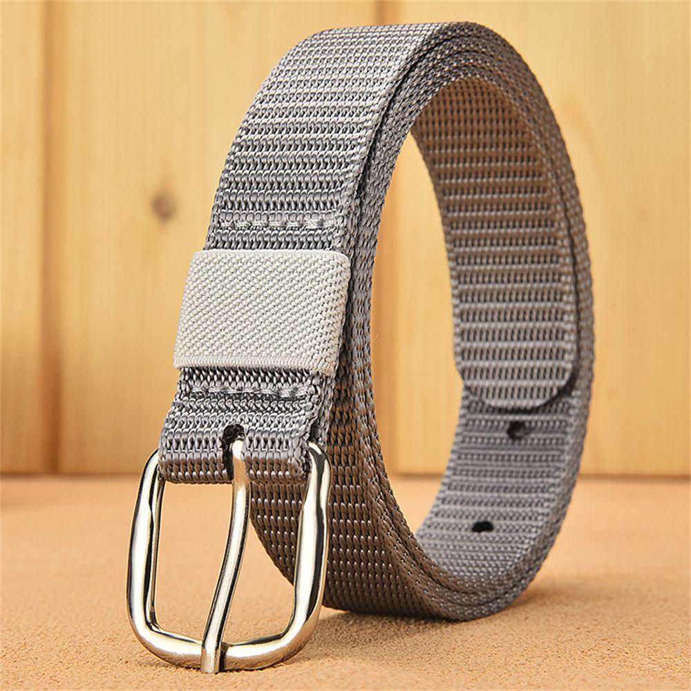 Men Women Casual Classic Outdoor Sports Braided  Belt Fabric Waistband Canvas Belts