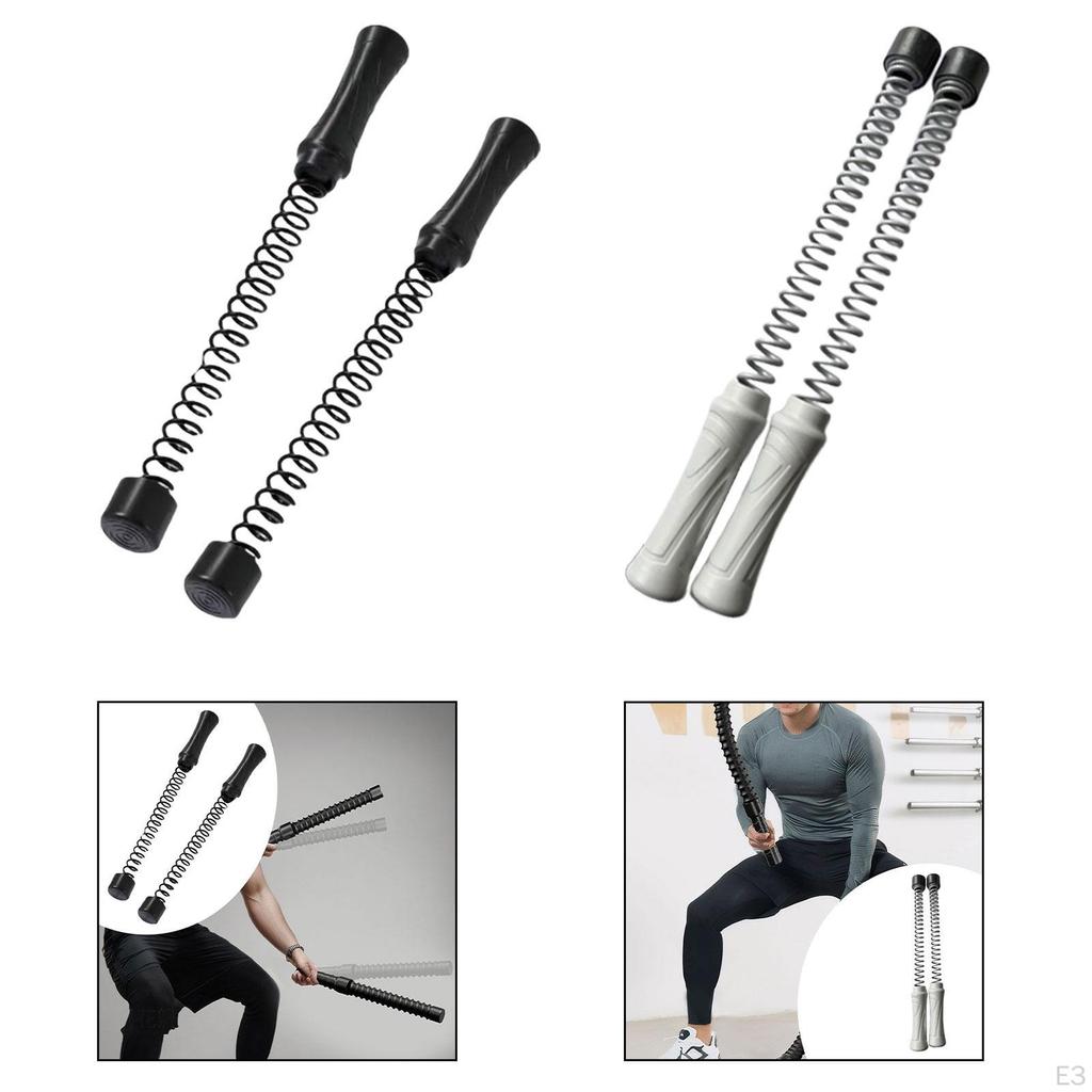 2 штуки Бесканатные боевые канаты Фитнес-оборудование для тренировок Наращивание мышц