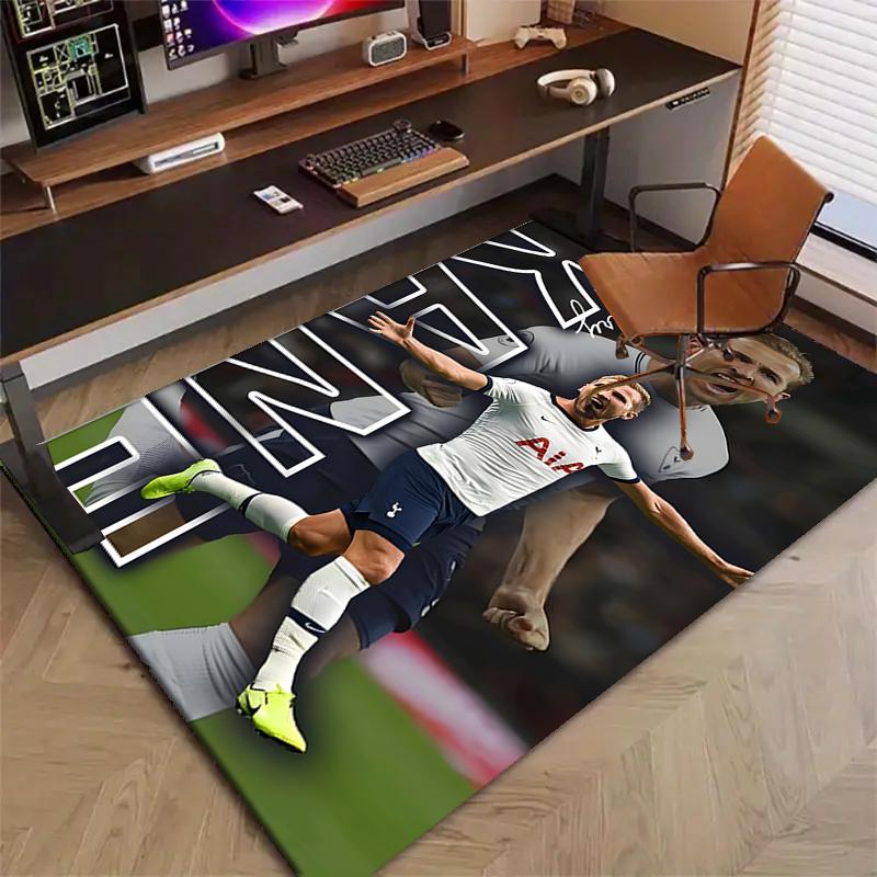 1pc Harry Kane2 Design Printed Area Rug Carpet for Bedroom Living Room Home Decor Rugs Mat Non Slip Mat Rug for Bedside