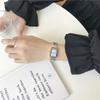 Женские модные кварцевые часы с браслетом из нержавеющей стали для рождественских подарков на день рождения