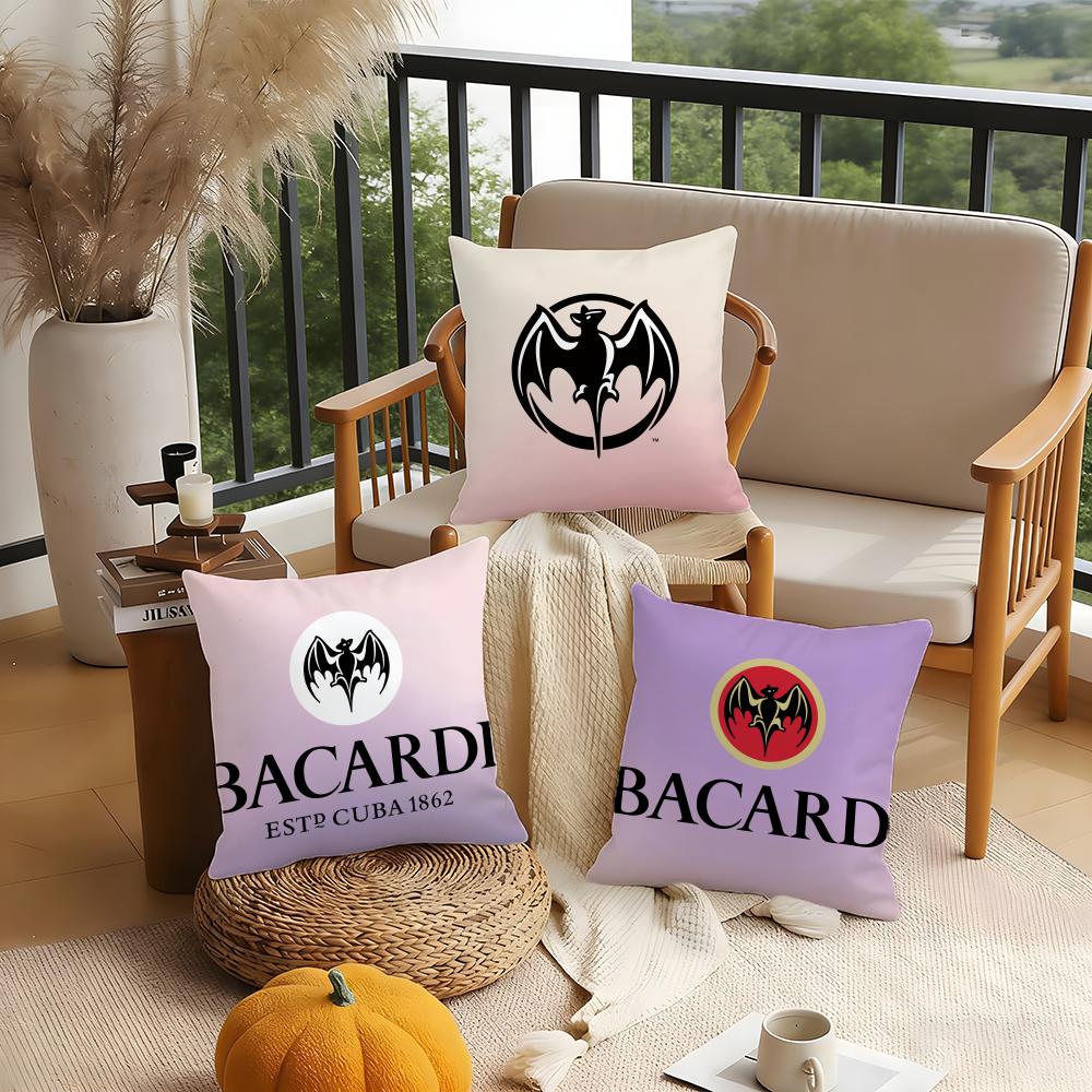 Bacardi Cushion Cover 1 Piece Short Plush Pillowcase, Soft And Washable, Mostly Used For Sofa, Car