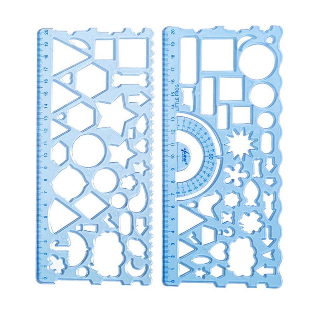 Stationery Drafting Supplies Drawing Ruler Mathematical Geometry Wavy Line Ruler Template Rulers