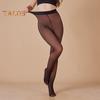 Женские колготки черного цвета с высокой талией, облегающие, с подъемом бедер, прозрачные, тонкие, повседневные, чулочно-носочные изделия, повседневная одежда