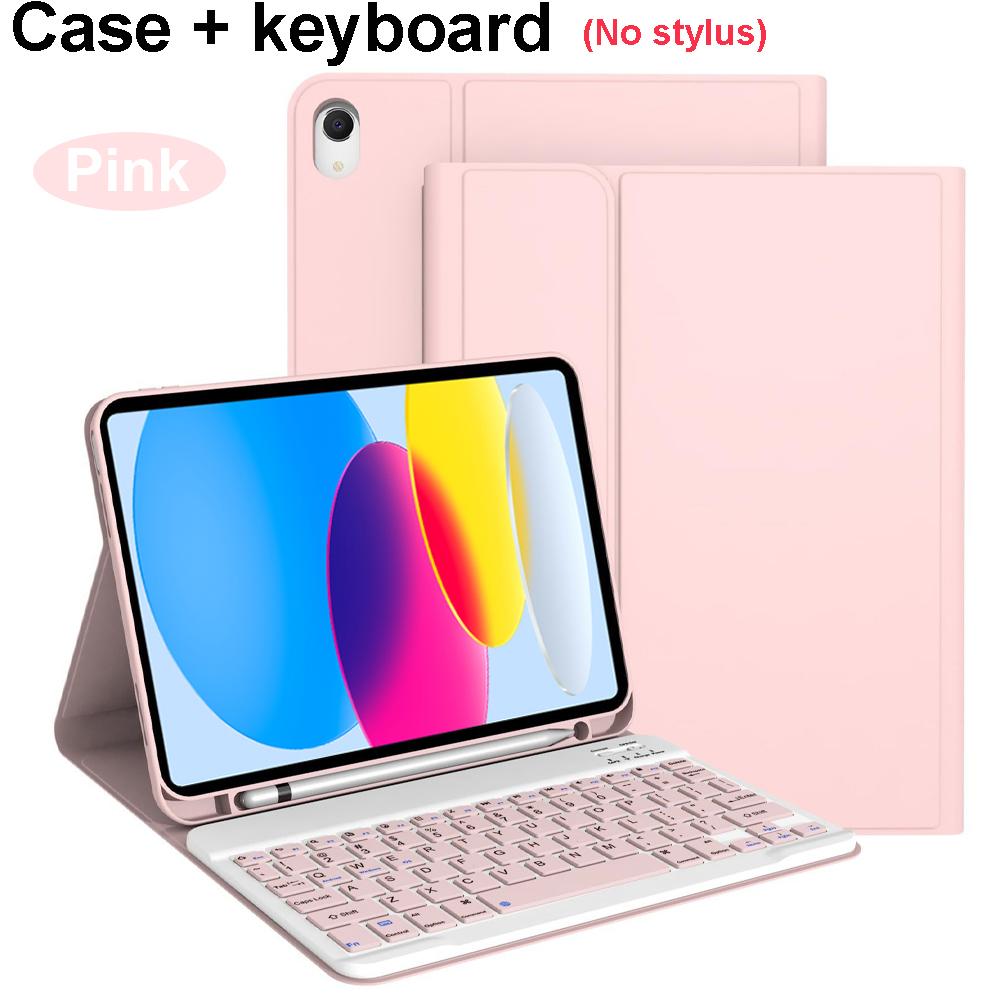 Case for iPad A16 11 Inch A3355 A3356 A3354,Bluetooth Keyboard cover for iPad 10th 10.9 Inch A2696 A2757 A2777 A3162