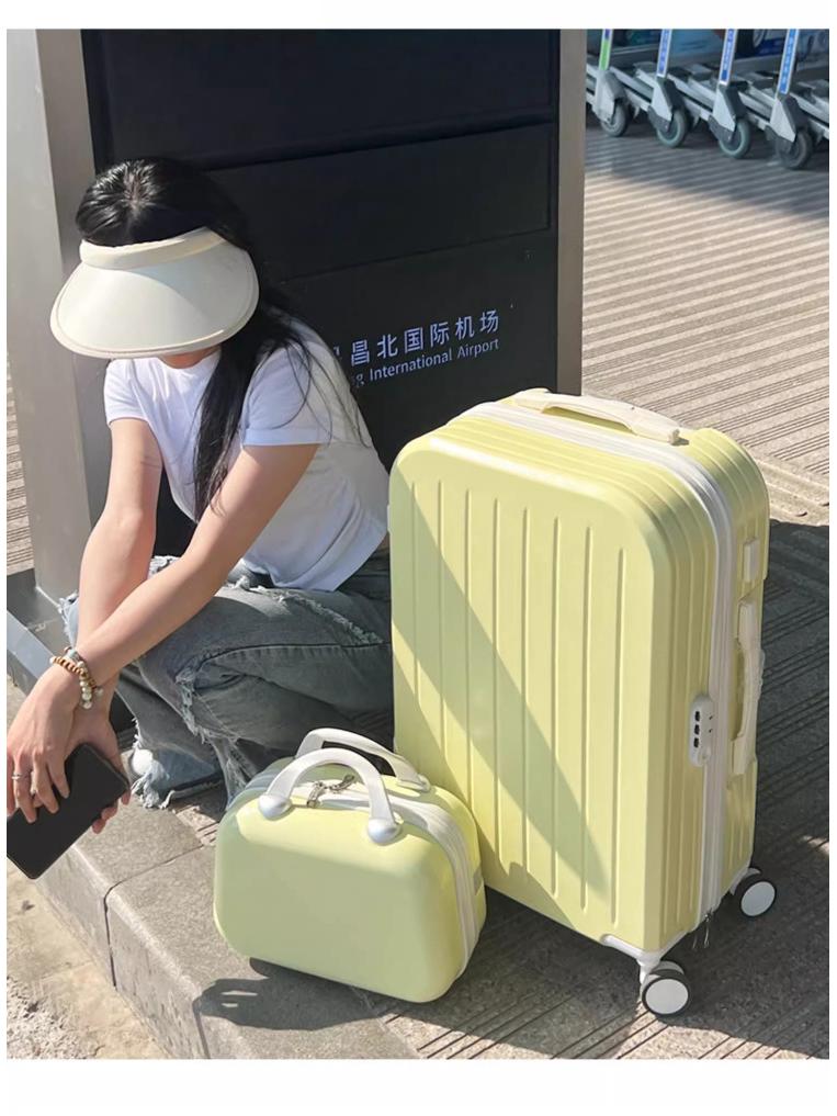 20-дюймовый чемодан ручной клади с универсальными колесами, перезаряжаемый, для мужчин, женщин и студентов