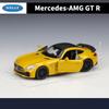 Welly 1/36 Mercedes-Benz AMG GT R Alloy Sports Car Model Diecast Metal Toy Vehicle Model Simulation Collection Children Gift