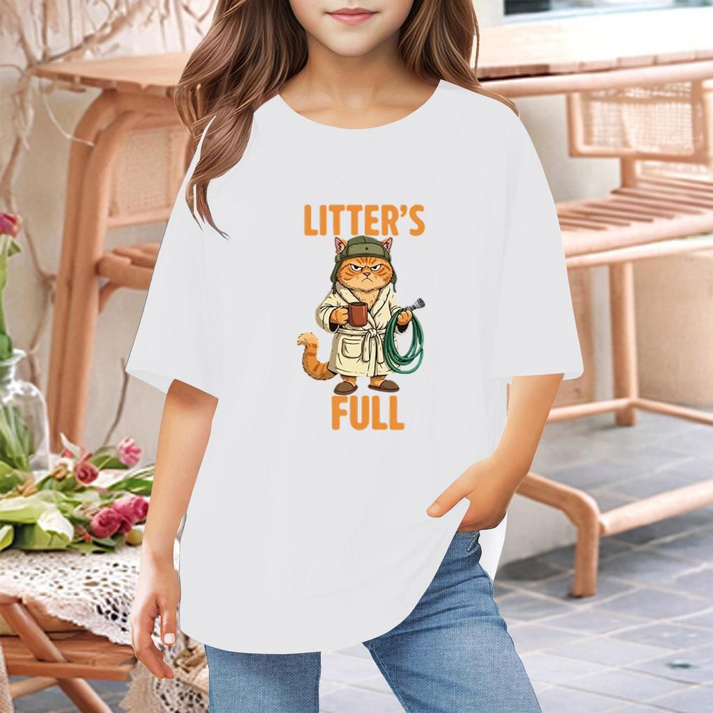 Футболки для малышей, девочек и мальчиков, детские футболки с короткими рукавами и принтом для мальчиков и девочек 1-12 лет