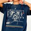 Obsession 2026 Gothic Horror Graphic Vintage Shirt Summer Unisexs Unisexs Extra Large Loose Round Neck Cotton Clothing Y2k Style