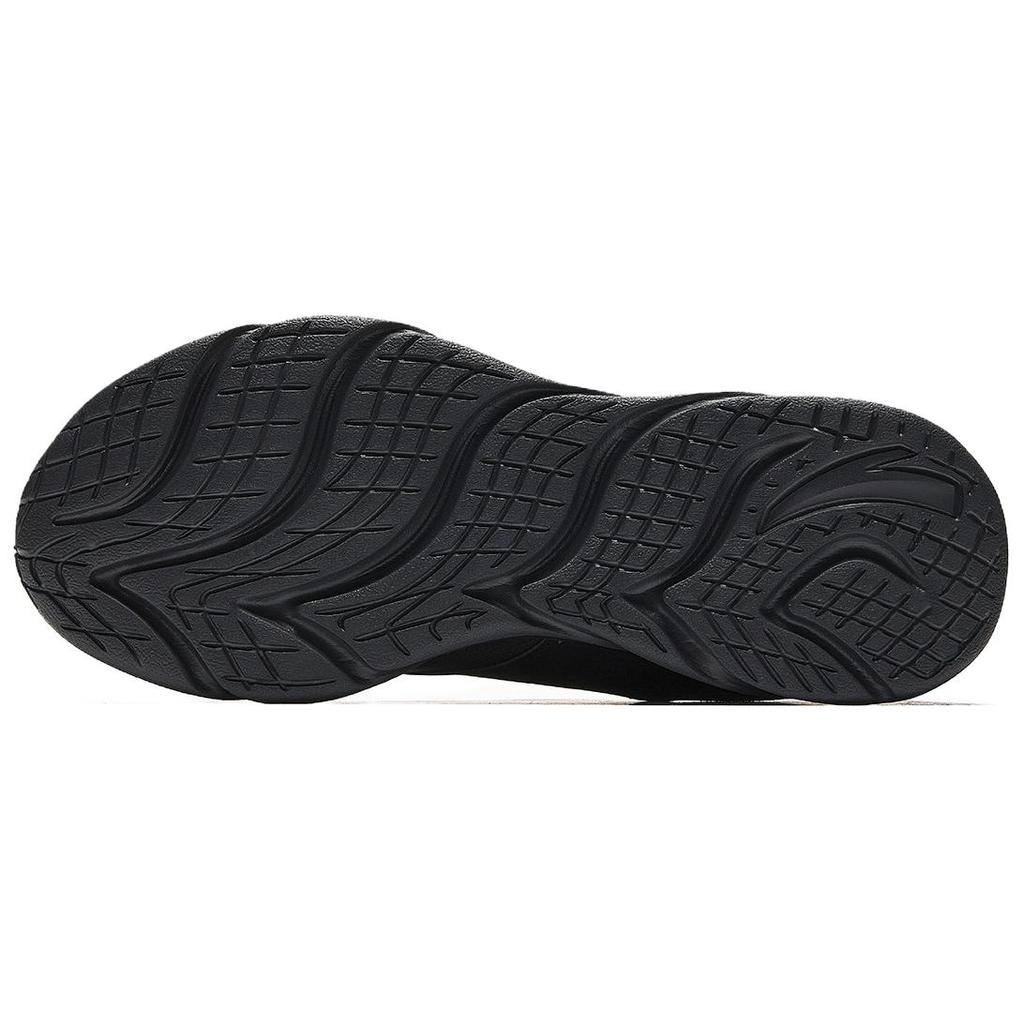 Anta Versatile Comfortable Durable Lightweight Low-Top Running Shoes Men Sneaker Black 112515503R-1